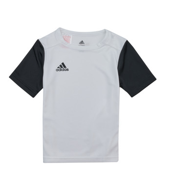 衣服 男孩 短袖体恤 adidas Performance 阿迪达斯运动训练 ESTRO 19 JSYY 白色