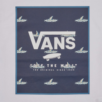Vans 范斯 PRINT BOX BOYS 白色 / 蓝色