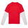 衣服 男孩 长袖T恤 Vans 范斯 REFLECTIVE CHECKERBOARD FLAME TWOFER 红色 / 白色