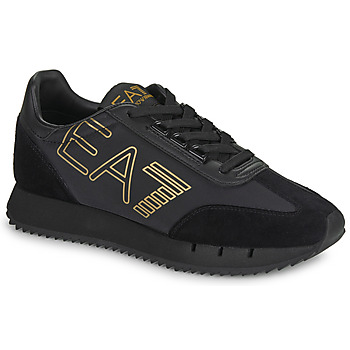 鞋子 球鞋基本款 EA7 EMPORIO ARMANI X8X101-XK257 黑色 / 金色