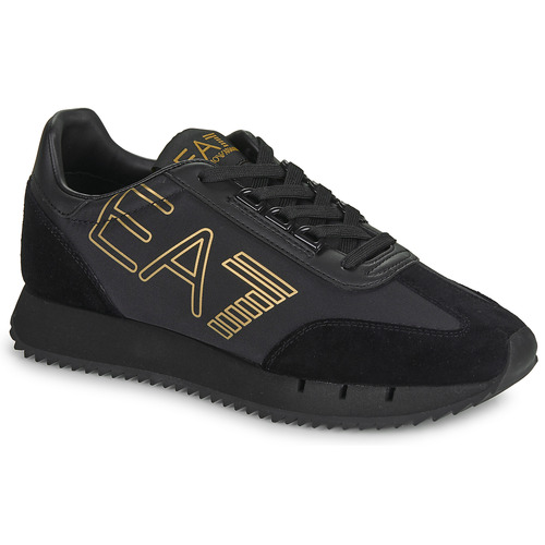 鞋子 球鞋基本款 EA7 EMPORIO ARMANI X8X101-XK257 黑色 / 金色