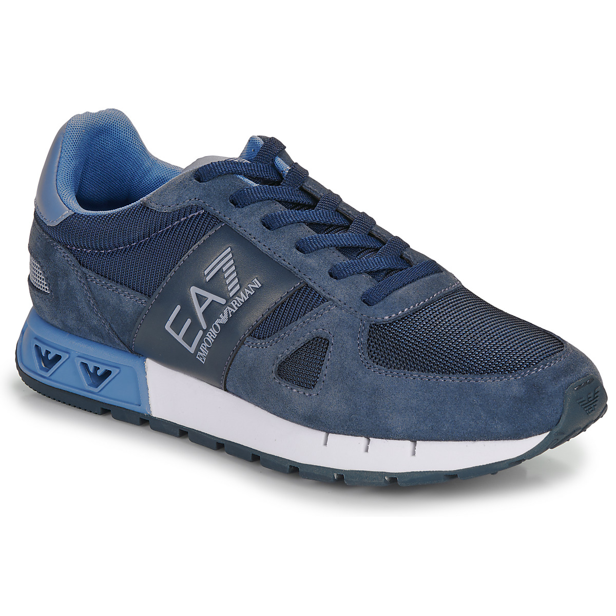 鞋子 男士 球鞋基本款 EA7 EMPORIO ARMANI X8X151-XK354 蓝色 / 海蓝色