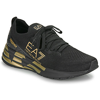 鞋子 球鞋基本款 EA7 EMPORIO ARMANI X8X095-XK240 黑色 / 金色