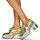 鞋子 女士 德比 Irregular Choice AMAZON WARRIOR 金色 / 红色 / 蓝色