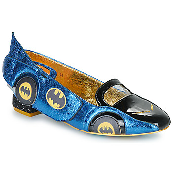鞋子 女士 平底鞋 Irregular Choice BATMOBILE KICKS 蓝色 / 黑色 / 黄色
