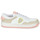 鞋子 女士 球鞋基本款 PHILIPPE MODEL LYON LOW WOMAN 白色 / 玫瑰色 / 黄色 / Fluo