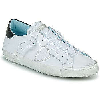鞋子 男士 球鞋基本款 PHILIPPE MODEL PRSX LOW MAN 白色 / 黑色