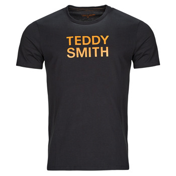 衣服 男士 短袖体恤 Teddy Smith 泰迪 史密斯 TICLASS BASIC MC 黑色