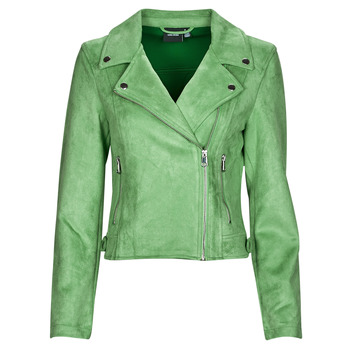 衣服 女士 皮夹克/ 人造皮革夹克 Vero Moda VMJOSE SHORT FAUX SUEDE JACKET BOOS 绿色