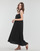 衣服 女士 长裙 Vero Moda VMNATALI NIA SINGLET 7/8 DRESS WVN 黑色