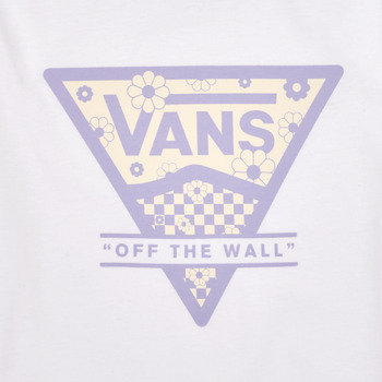 Vans 范斯 CHECKER FLORAL TRIANGLE BFF 白色 / 紫罗兰