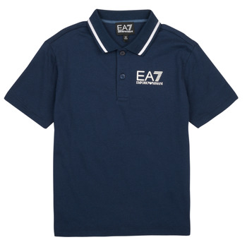 衣服 男孩 短袖保罗衫 EA7 EMPORIO ARMANI 65 海蓝色