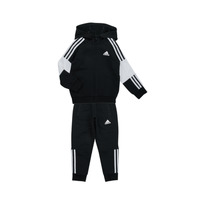 衣服 儿童 厚套装 Adidas Sportswear LK 3S TS 黑色