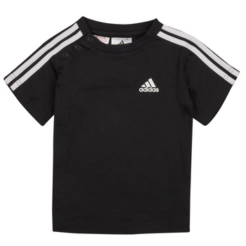 衣服 男孩 短袖体恤 Adidas Sportswear IB 3S TSHIRT 黑色