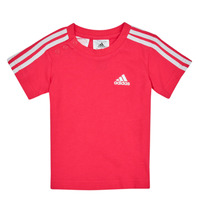 衣服 儿童 短袖体恤 Adidas Sportswear IB 3S TSHIRT 玫瑰色
