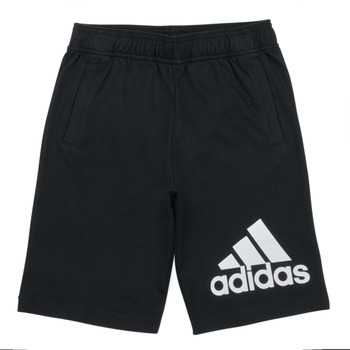 衣服 男孩 短裤&百慕大短裤 Adidas Sportswear BL SHORT 黑色