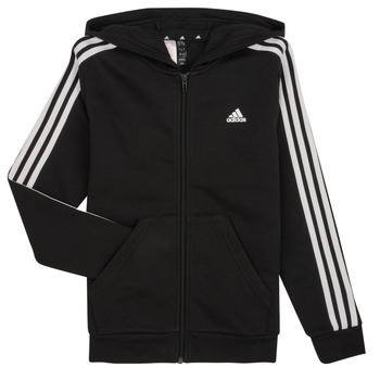 衣服 儿童 卫衣 Adidas Sportswear 3S FL FZ HOOD 黑色