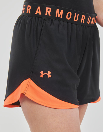 Under Armour 安德玛 Play Up Shorts 3.0 黑色 / 橙色 / 橙色