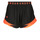 衣服 女士 短裤&百慕大短裤 Under Armour 安德玛 Play Up Shorts 3.0 黑色 / 橙色 / 橙色