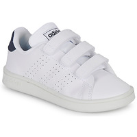 鞋子 儿童 球鞋基本款 Adidas Sportswear ADVANTAGE CF C 白色 / 海蓝色