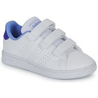鞋子 儿童 球鞋基本款 Adidas Sportswear ADVANTAGE CF C 白色 / 蓝色