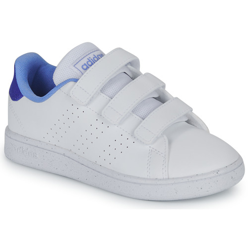鞋子 儿童 球鞋基本款 Adidas Sportswear ADVANTAGE CF C 白色 / 蓝色
