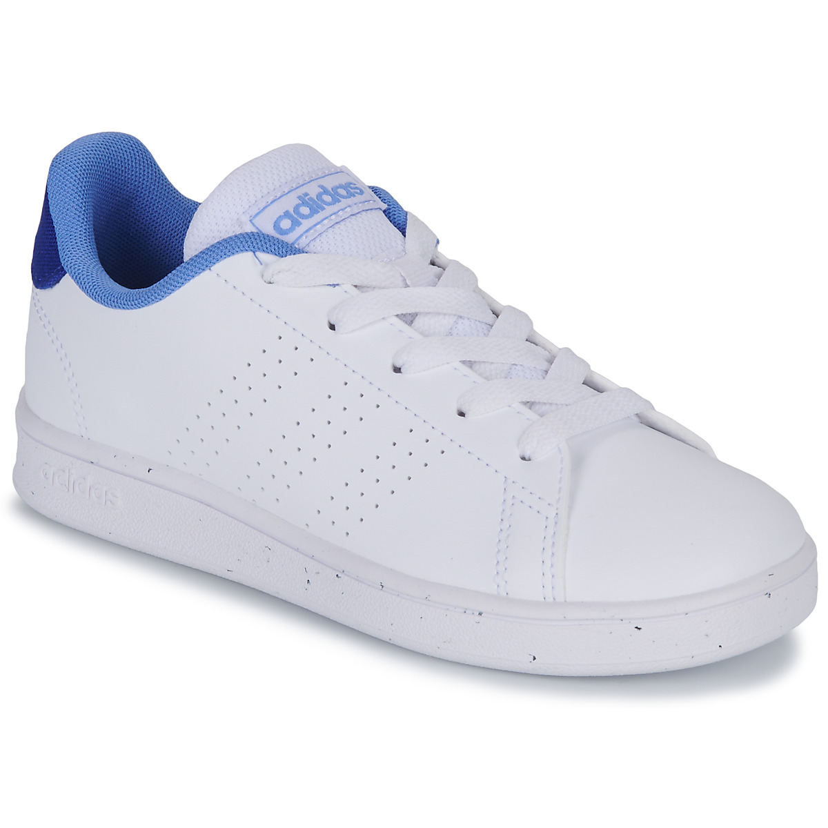 鞋子 男孩 球鞋基本款 Adidas Sportswear ADVANTAGE K 白色 / 蓝色