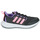 鞋子 女孩 球鞋基本款 Adidas Sportswear FortaRun 2.0 K 黑色 / 玫瑰色