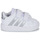 鞋子 女孩 球鞋基本款 Adidas Sportswear GRAND COURT 2.0 CF 白色 / 银色