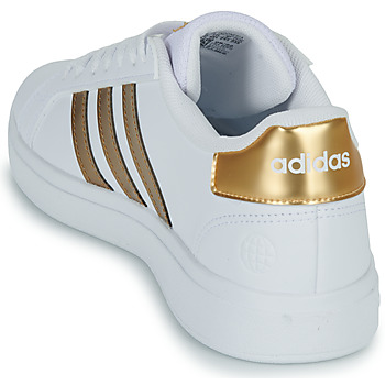 Adidas Sportswear GRAND COURT 2.0 K 白色 / 金色