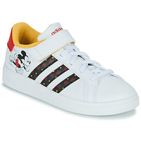 鞋子 儿童 球鞋基本款 Adidas Sportswear GRAND COURT MICKEY 白色 / Mickey