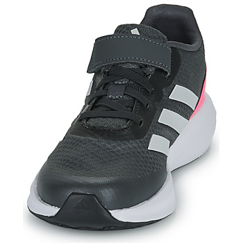 Adidas Sportswear RUNFALCON 3.0 EL K 灰色 / 玫瑰色