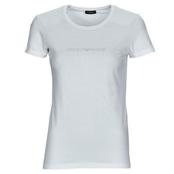 衣服 女士 短袖体恤 Emporio Armani T-SHIRT CREW NECK 白色