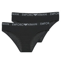 内衣 女士 底裤 Emporio Armani BI-PACK BRIEF PACK X2 黑色