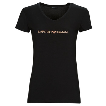 衣服 女士 短袖体恤 Emporio Armani T-SHIRT 黑色