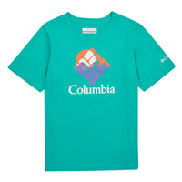 衣服 儿童 短袖体恤 Columbia 哥伦比亚 Valley Creek Short Sleeve Graphic Shirt 蓝色