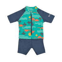 衣服 男孩 男士泳裤 Columbia 哥伦比亚 Sandy Shores Sunguard Suit 蓝色