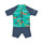 衣服 男孩 男士泳裤 Columbia 哥伦比亚 Sandy Shores Sunguard Suit 蓝色