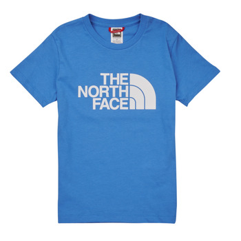 衣服 男孩 短袖体恤 The North Face 北面 Boys S/S Easy Tee 蓝色