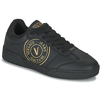鞋子 男士 球鞋基本款 Versace Jeans 74YA3SD1 黑色 / 金色