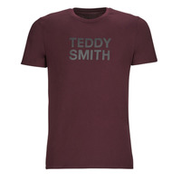 衣服 男士 短袖体恤 Teddy Smith 泰迪 史密斯 TICLASS 波尔多红