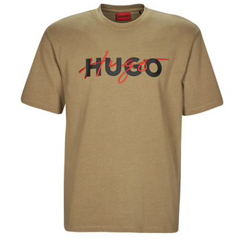 衣服 男士 短袖体恤 HUGO - Hugo Boss Dakaishi 驼色