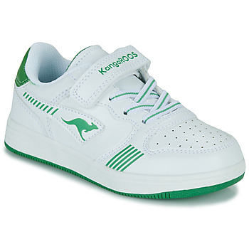 鞋子 儿童 球鞋基本款 Kangaroos K-CP Boom EV 白色 / 绿色