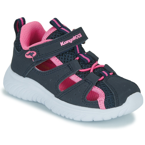 鞋子 女孩 运动凉鞋 Kangaroos KI-Rock Lite EV 海蓝色 / 玫瑰色