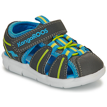 鞋子 男孩 运动凉鞋 Kangaroos K-Grobi 灰色 / 黄色 / 蓝色