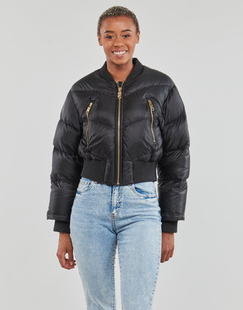 Michael by Michael Kors CHEVRON QUILTED BOMBER
