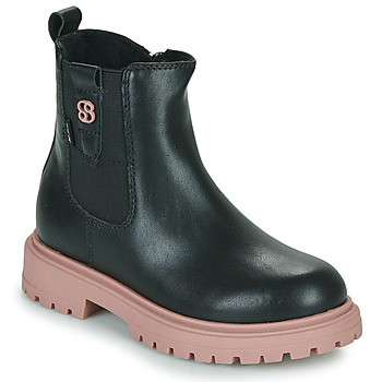 鞋子 女孩 短筒靴 S.Oliver 45412-41-054 黑色 / 玫瑰色