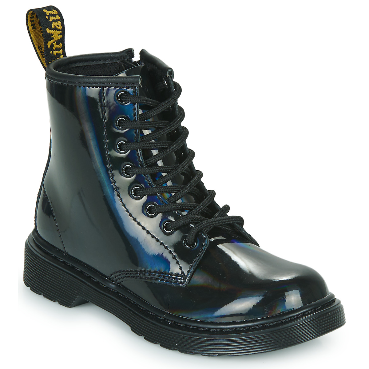 鞋子 女孩 短筒靴 Dr Martens 1460 J 黑色 /  iridescent 
