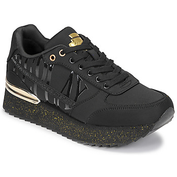 鞋子 女士 球鞋基本款 Replay GWS63.C0101T003 黑色 / 金色