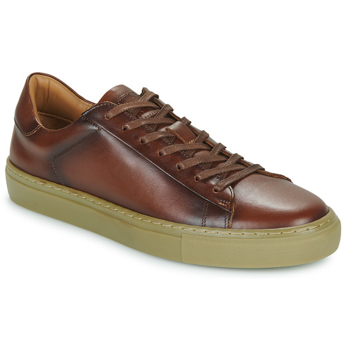 鞋子 男士 球鞋基本款 Pellet PEDRO 小牛皮 / Smooth / Brossé / 棕色